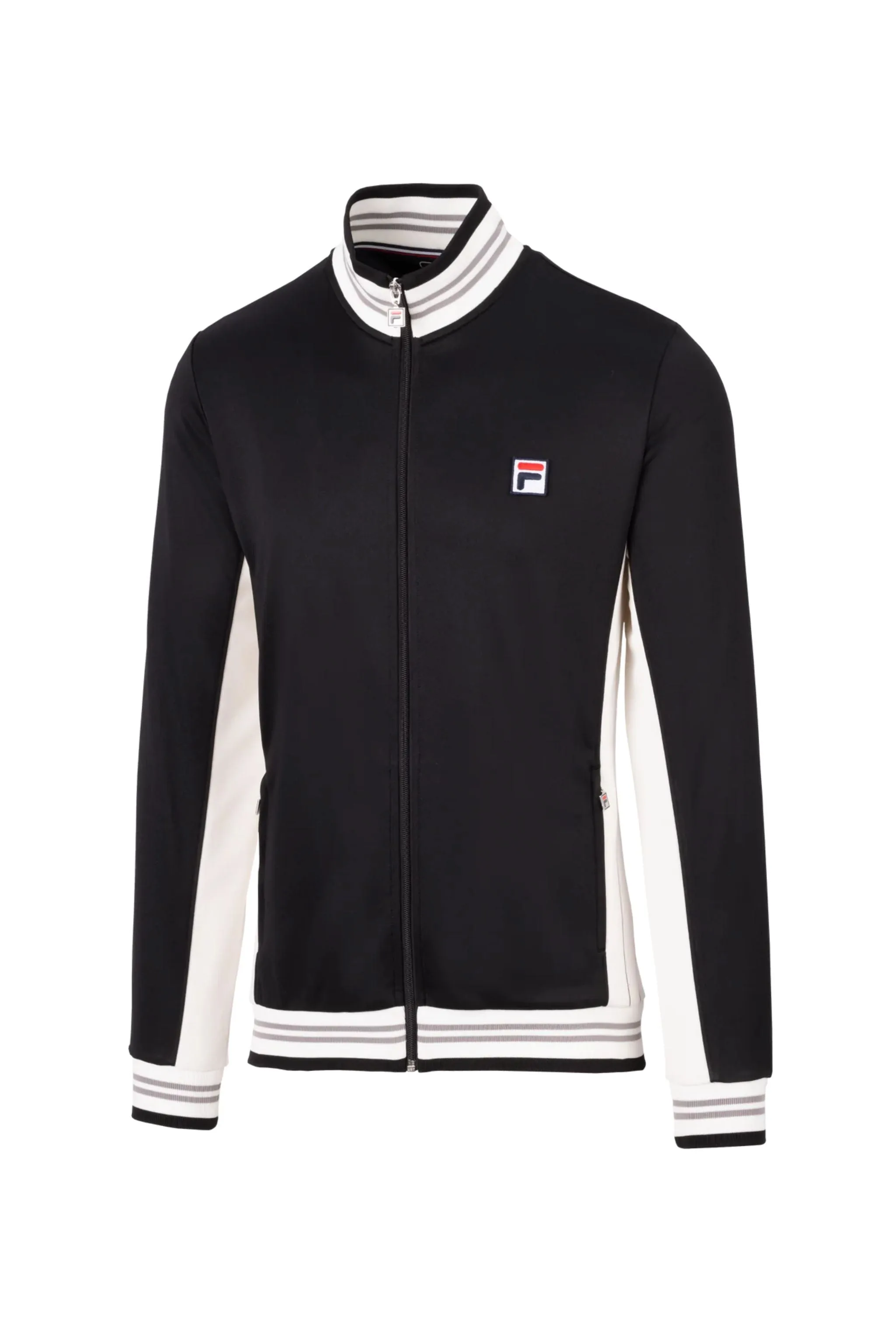 Black Björn Tennis Jacket - S - FILA Tennis - FashionsVida