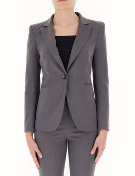 Blazer monopetto GRIGIO M