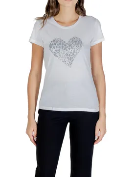 Liu Jo Damen T-Shirt Weiß 488274