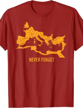 Never Forget Roman Empire Map Men T-Shirt Short Sleeve Casual 100% Cotton O-Neck Summer Tees - Aliexpress - FashionsVida