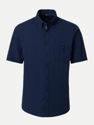 Casamoda Freizeithemd Blau L