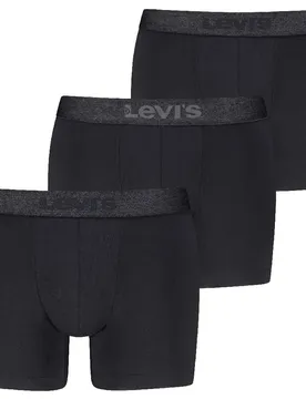 Boxers 701238000 3 Unités Black M