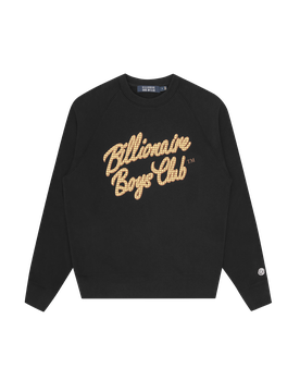 Script Logo Crewneck - Black