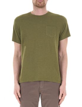 T-shirt girocollo VERDE MILITARE S