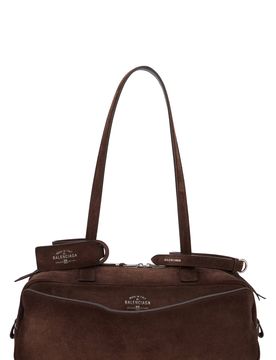 Carrie Small Leather Bowling Bag