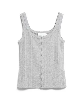 Top POINTELLE hellgrau M damen - Armedangels - FashionsVida