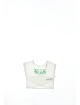 T-shirt con strass JUNIOR BIANCO 14 - Liu jo - FashionsVida