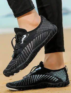 Zapatos acuáticos unisex de secado rápido, para hombres y mujeres, adecuados para vadear, ir a la playa, senderismo, kayak, surf, pesca, trekking, n - Shein - FashionsVida