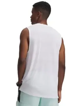 Tanktop Velociti - Blanc - unisex - Size: XL - Under armour - FashionsVida