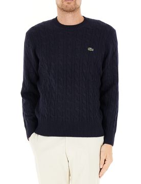 Maglione a trecce BLU NAVY 3