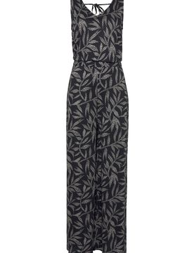 LASCANA Jumpsuit gris / negro