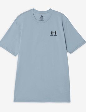 Tee Shirt Side Logo bleu xs