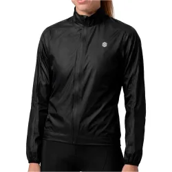 J2 troumouse cortavientos ciclismo mujer Negro (M)