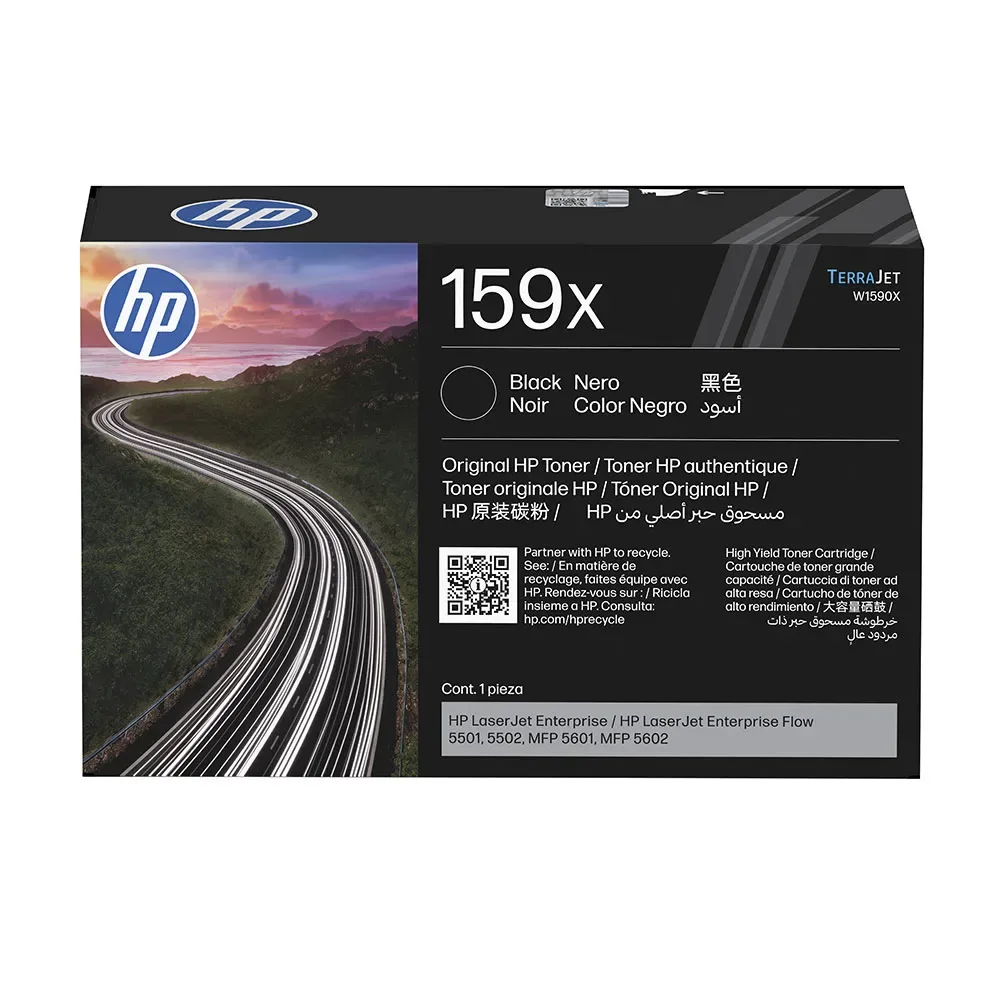 Ink Toner W1590x Black One Size unisex - HP - FashionsVida