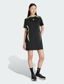 Abito Teamgeist adicolor Tee 2XS Black / Signal Green