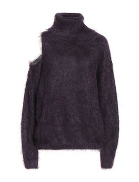 Cuello alto Mujer Ciruela L,M Mujer