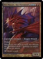 Niv-Mizzet, the Firemind (Extended Art foil) Promotional Cards