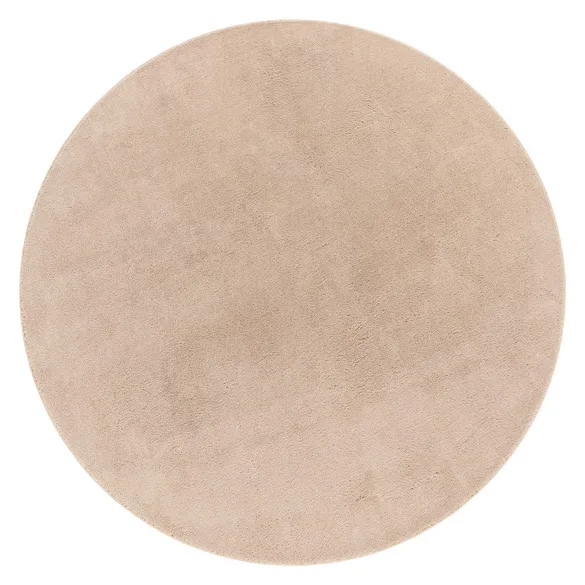 Kurzflor-Teppich CADIZ 630 Beige Rund - Paco Home - FashionsVida
