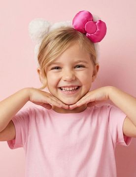 Fascia per capelli Hello Kitty - bianco