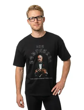 T-shirt à Manches Courtes The Godfather Not Personal Black 3XL