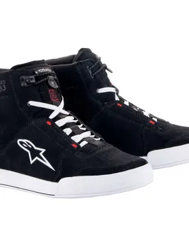 Scarpe Moto Casual CHROME Rosso Bianco Nero Ross taglia 7 - Alpinestars - FashionsVida