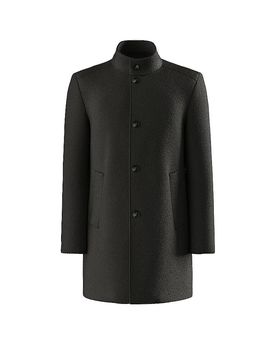 Wollmantel MARON schwarz 50 herren