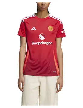 T-shirt à Manches Courtes Domicile Manchester United 24/25 Mufc Red XS