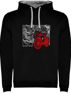 Sweat à Capuche Topographic - Kruskis - FashionsVida