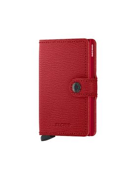 Geldbörse - Miniwallet Crisple lipstick rot damen