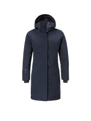 Abrigo de invierno para mujer Style Gregale Hoodie azul oscuro 42