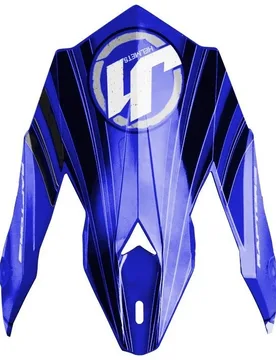 Tesina Per Casco J32 Raptor Blu taglia unica - JUST1 - FashionsVida