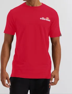 Mens Voodoo Tee - Red - Size X-Small - Ellesse - FashionsVida
