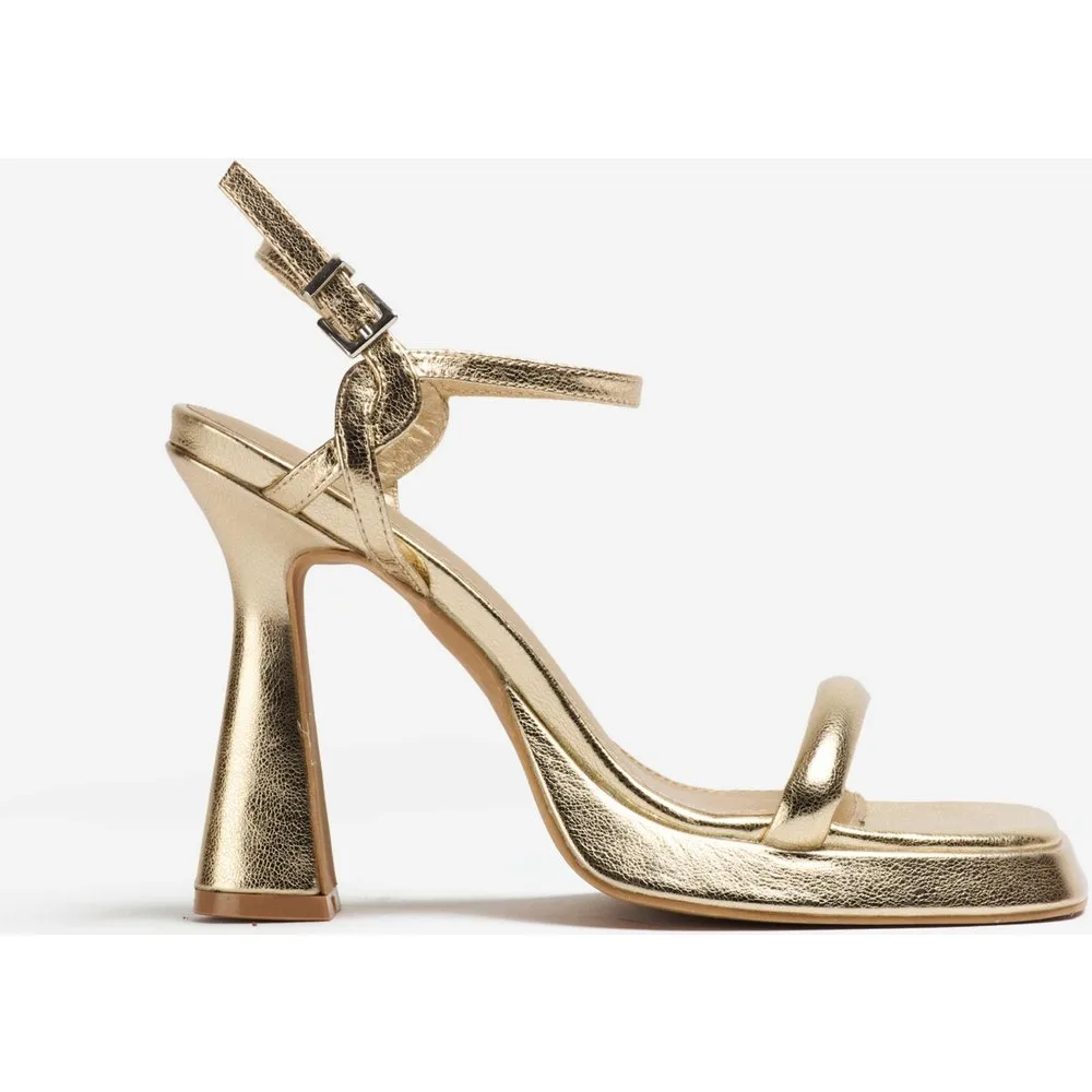 Sandalias con tiras de mujer con cierre de hebilla - Mim - FashionsVida