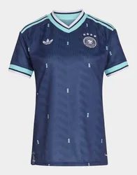 Womens Maglia Away Germania 26 - Blu, blu blu Donna taglia 2XS