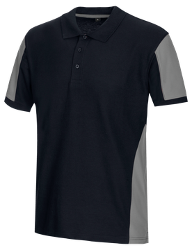 WÜRTH MODYF Polo de travail bicolore JOB+ BICOLOR marine/gris Bleu marine 4XL
