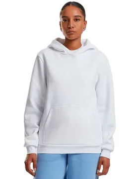 Felpa Con Cappuccio Fluffy White 4XL