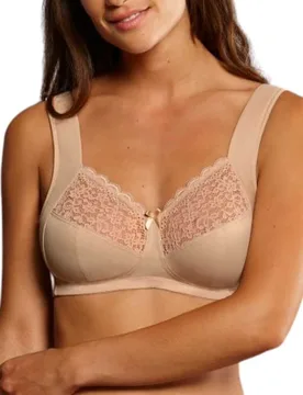 Womens Havanna Support Bra - Beige Polyamide - Size 38c - Anita - FashionsVida