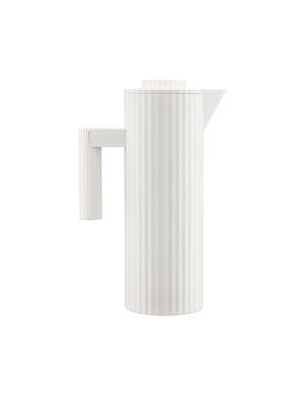 Thermoskanne - Isolierkanne Plisse 1 l Weiss weiss baby