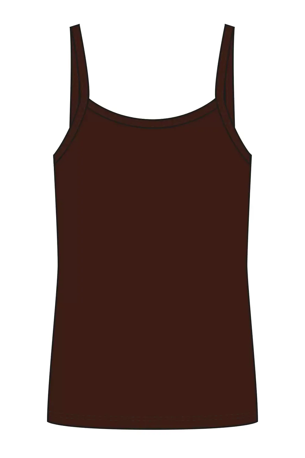 XS SPAGHETTI STRAP TOP female - XS - FashionsVida