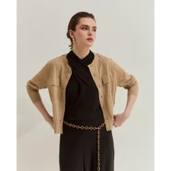 Cardigan de punto de mujer