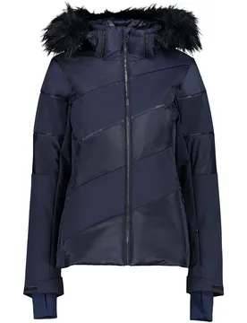 Woman jacket zip hood chaqueta esquí mujer Azul (40) - CMP - FashionsVida