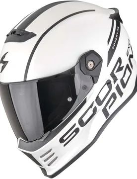 Casco Moto Integrale COVERT-FX DANKO Bianco Perla O taglia XL - Scorpion - FashionsVida