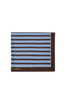 Foulard in fantasia AZZURRO POLVERE