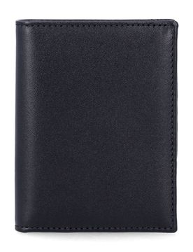 Unisex Bi-Fold Leather Cardholder Wallet, 10.5 cm x 7.5 cm x 2 cm