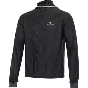 MICROPLUS LAUFJACKE Herren Schwarz XXL - KOSSMANN - FashionsVida
