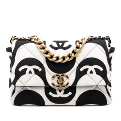 Large Printed Silk 19 Flap