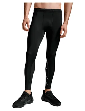 Leggings Core Compression Black / Silver S - 2XU - FashionsVida