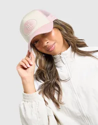 Womens Cappellino MLB New York Yankees Trucker Oval - Crema, crema crema Donna taglia One Size