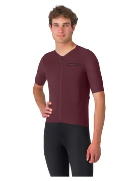 Maglia A Maniche Corte Premio Evo Dark Bordeaux