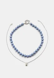Set mit 2 Kugelketten Grau OS